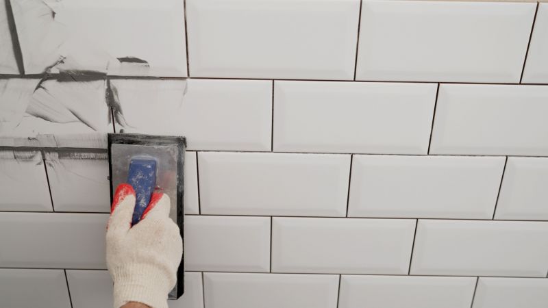 Local Grout Installation pros at work