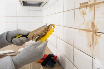 Grout Repair Work