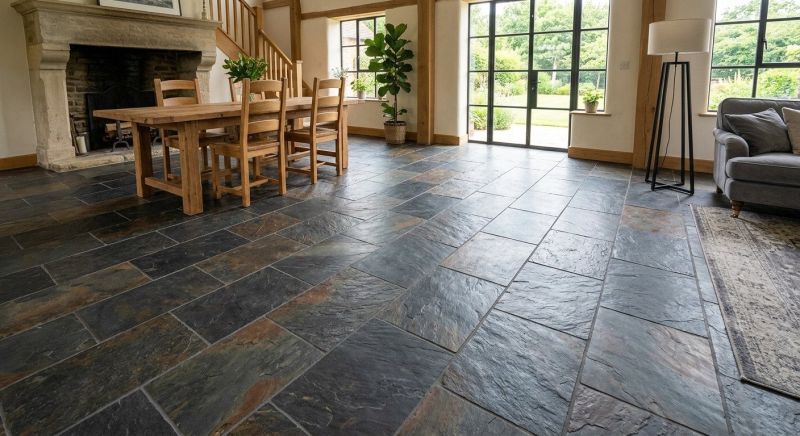 Slate Floor Installation in Wilmington, NC